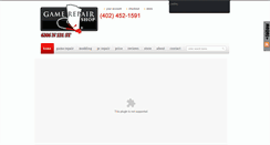 Desktop Screenshot of gamerepairshop.com