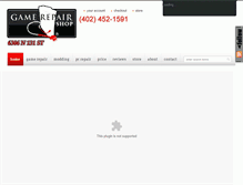 Tablet Screenshot of gamerepairshop.com